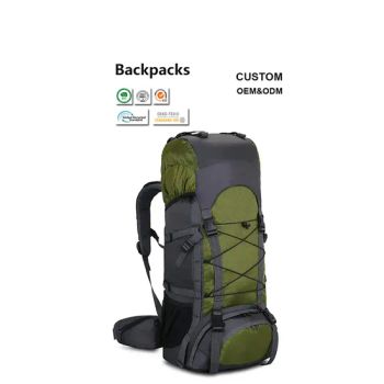 Golden Hot Sale Outdoor Backpack Camping Outdoor Hiking Back Packs - Sanda New Material Co., Ltd. - China