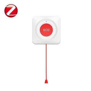 Tuya Zigbee Wireless IoT Smart Wall Mount Sos Emergency Panic Push Call Button with Cord Rope for Old Man Pregnant Woman - Shenzhen Coolseer Technology Co., Ltd. - China