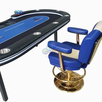 Casino Bar Chair Slot Seating Chair Wholesale Customized Bar Internet Cafe Casino Gaming Chair Leather Chair Poker Table Chairs - Guangzhou Full Red Display Technology Co., Ltd - China