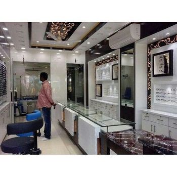Optical Showroom Designing, 3D Interior Design Available : Yes - Shivpuri Interior Decoraters - India