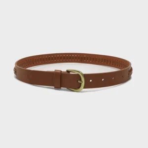 Professional Custom High-Quality Fashion PU Belt Jeans Belts Skinny Belt - Guangzhou CF Leather Co., Ltd. - China