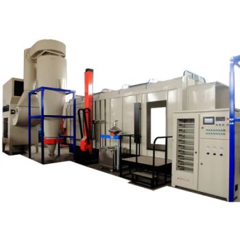 Electrostatic Cyclone Powder Coating Booth for Quickly Easy Color Change - Hangzhou Color Powder Coating Equipment Co., Ltd. - China