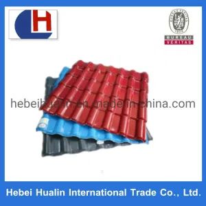 Roof Tile, Resin Tile Used in Construction Stock Part MOQ 2000PCS Material PVC Origin China HS Code 3917 Model NO. 200 Trademark - Hebei Hualin International Trade Co., Ltd. - China