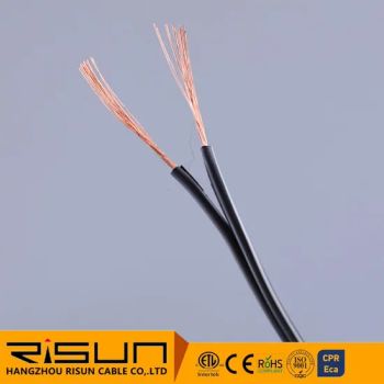 Speaker Cable Round Wire Stranded Copper PVC 450-750V 1Y CE ISO RoHS - Hangzhou Risun Cable Co., Ltd. - China