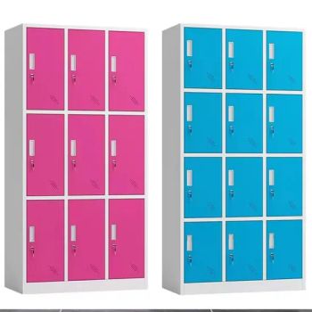 High Quality Wholesale School Gym Various Styles Selectable 9 Doors Cabinet Storage Eco-Friendly Durable Key Steel Locker - Shanghai LYJ Furniture Co., Ltd - China
