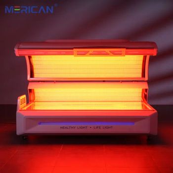 Photobiomodulation Red Light Therapy Bed Multiple Wavelengths 630nm 940nm Range - Guangzhou Merican Optoelectronic Technology Co., Ltd. - China