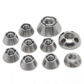 CNC Machining Anti Theft Fastener Security Nut for Bicycle Wheel Hub Axis - Shenzhen Bifu Industrial Co., Ltd. - China