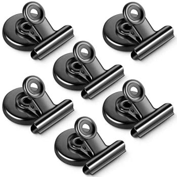 Black Fridge Magnets Magnetic Clips Refrigerator Magnet, Magnet Clips for Whiteboard Locker, Clip Magnets for Home, School, Office, Magnetic Paper Clip Holder - Changsha Hetong Technology Co., Ltd. - China