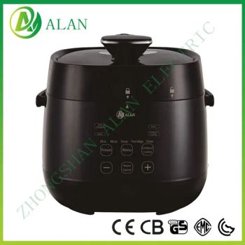 IMD Touch Screen 2/3/5L New Developed Hot Sale Japanese Style Smart Black Electric Pressure Cookers - Zhongshan Alan Electrical Appliance Co., Ltd - China