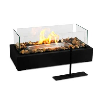 Modern Glass Tabletop Fireplace Bio Ethanol Fireplace Display for Table Decorations - GONGYI HONGDA FURNACE CHARGE CO., LTD. - China