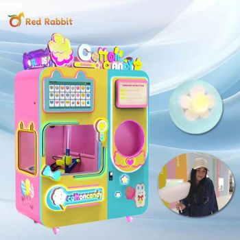 Red Rabbit Cotton Candy Making Machine Vending Candy Cotton Machine Candy Floss Machine Automatic - Guangdong Red Rabbit Technology Co., Ltd. - China