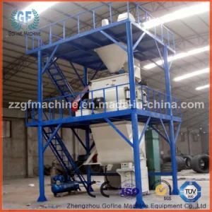 Dry Mortar Mixing Production Line Power 4-8kw Volume 450L Origin China Weight 500kg Warranty 1 Year Capacity 1-2t/H Color Any Color - Zhengzhou Gofine Machine Equipment Co., Ltd. - China