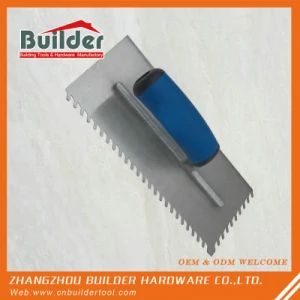 Tile Installation Trowels U-Notched Trowel OEM Yes ODM Yes MOQ 96 PCS Origin China Blade Edge Flat Color Customized HS Code - Zhangzhou Builder Hardware Co., Ltd. - China