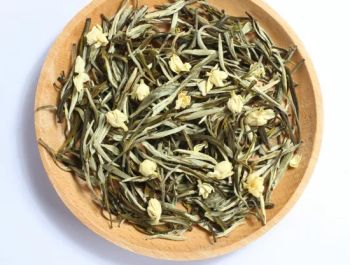 Jasmine Tea Big White Needle Origin China Packaging Bags Type Green Tea HS Code 0902201000 Model NO. LHJT2004 Trademark natpurecha - Hunan Lvhang Tea Industry Co., Ltd. - China