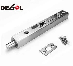 Stainless Steel 304 Metal Door Accessories Door Flush Bolt - Degol Hardware Co., Ltd. - China