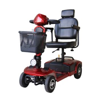 Foldable Electric Scooter Four Wheels Mobility Scooters Electricos - NANJING AISHUN GREEN TECHNOLOGY CO., LTD. - China