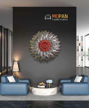 Wall Hanging Decorative Iron Handicrafts, Shape: Epu D Shape Epu d Type Wall Hanging Material Cast - Mopan Furnitures - India