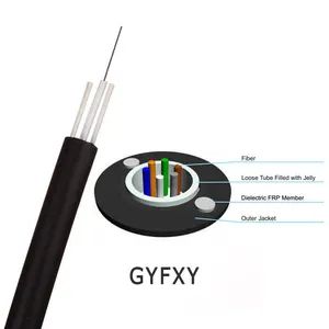 ADSS Center Cable Outdoor GYXTW Armored Single Mode Dielectric 2/4/12/24/48/60 Core ADSS Optical Fiber Communication Cables - Shenzhen UT-King Technology Co., Ltd. - China