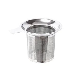 Ultra Fine 304 Food Grade Stainless Steel Mesh Tea Filter with Silicone Lid Stainless Steel Tea Infuser Mesh Basket Tea Strainer - Anhui Xianwei E-Commerce Co., Ltd - China