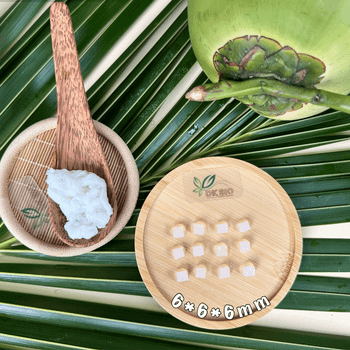 COMPRESSED NATA DE COCO size 6*6*6mm - CODE: CNA-666 - Dang Khoa Coconut Company Limited - Vietnam