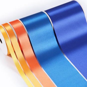 196 Stock Color 3-100 mm Satin Ribbons for Book Binding Bow Gift Party Wedding Decorative Festival Supplies Crafts Ribbon - XIAMEN POPTRIMS TEXTILE CO.,LTD. - China