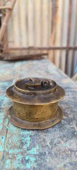 Pooja Antique Brass Round Oil Chirag, Size: 4 Inch Size 4 Inch Style Antique Material Brass Occasion Pooja Diya Shape - D.K. Arts & Handicrafts - India