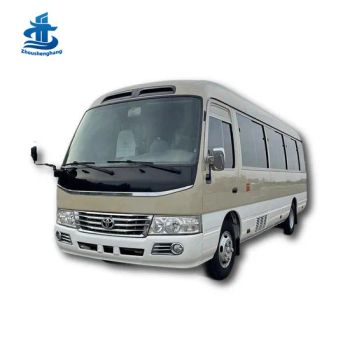 Premium 29 Seats Used Coaster Shuttle Vehicle High Roof Gasoline Mini Coach - Henan Zhoushenghang International Trade Co., Ltd - China