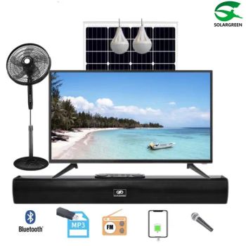 Multifunctional 32 Inch Solar Television Factory Price Smart TV Rechargeable LED TV - Supergreen Tech Co., Ltd. - China