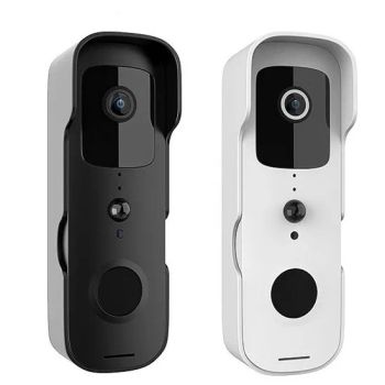Long Battery Life Wireless Intercom Ring Door Bell Waterproof 1080P WiFi Remote Video Smart Doorbell Camera with Chime - Shanghai Lanyou Lighting Co., Ltd. - China