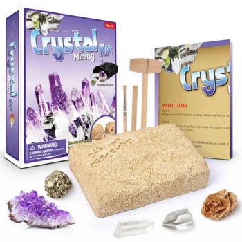 Science Gift Kids Dig Crystal Kits Treasure Gems Archaeological Fossils Children Educational DIY Digging Toys - Skylark Network Co., Ltd - China