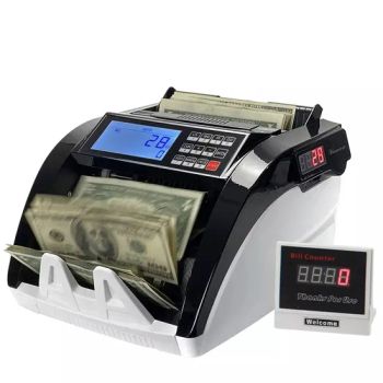Money Counter Machine Detection USD Euro Currency Bill Counters UV/Mg/IR Banknote Detector - Ningbo Bosa Import & Export Co., Ltd. - China