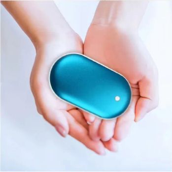 Reusable Electric Pocket USB Hand Warmers Power Bank Trademark OEM HS Code 39261000 Size 102*59*24mm Specification CE RoHS - Shenzhen Leidian Co., Ltd. - China