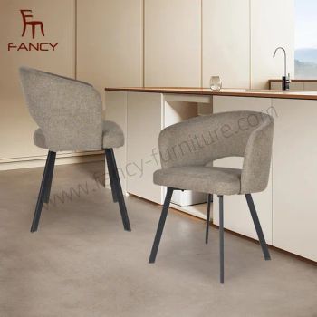 High Quality Modern Popular Dining Restaurant Chairs with Arms - Langfang Fancy Furniture Co., Ltd - China