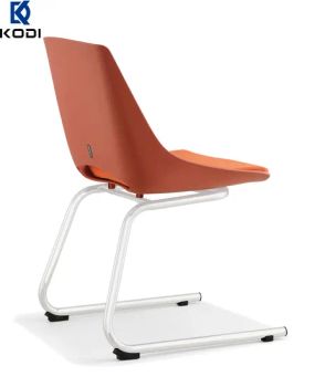 Newly Designed Colored Plastic Office Chairs Comfortable Meeting Room Chairs Stackable School Chairs - Guangdong Kodi Furniture Co., Ltd - China