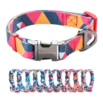 Printed Waterproof Training Designer Pet Collars Material Nylon Trademark Wenhui Usage Dog Walking Feature Sustainable Origin Ningbo, - Ningbo Yinzhou Wenhui Paper Co., Ltd. - China