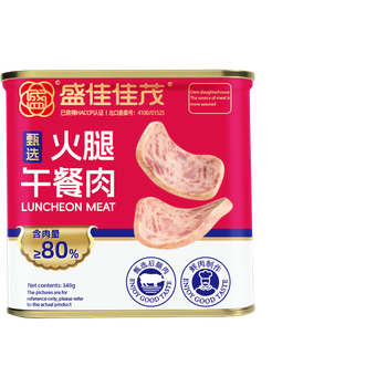 Premium Canned Pork Luncheon Meat with Salt Preservation Variety of Parts Including Feet Wing Liver Skin Tail Sheep Meat - Henan Shengjia Food Co., Ltd. - China