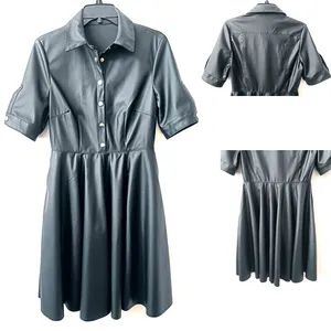 Real Leather Jackets Wholesale Long Ladies Skirt PU Lady's Dress - Qingdao Xulan International Trade Co., Ltd. - China