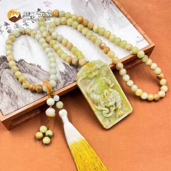 Jiwan Lejia Wholesale Bracelets Jade Natural Stone Necklace Fashion Jewelry Natural Jade Sets - Anshan Jiwan Jade Mattress Co., Ltd - China