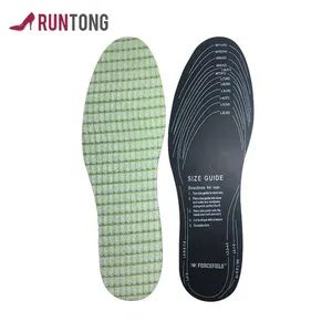 Unisex Bamboo Deodorant Cushion Foot Inserts Latex Shoe Pads Insoles - Yangzhou Runtong International Trading Co., Ltd. - China