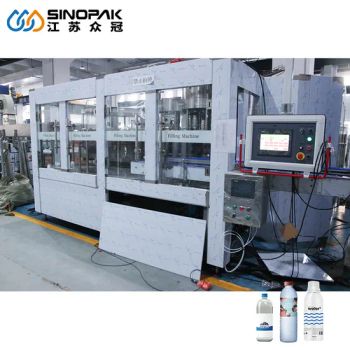 24000bph Blended Fresh Juice Filling Risen Packing Wrapping Production Line - Jiangsu Sinopak Tec Machinery Co, Ltd. - China