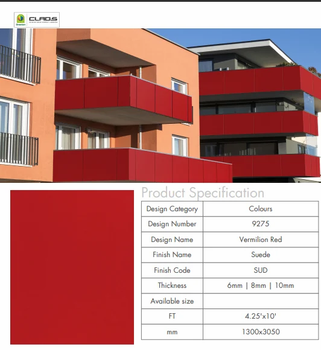 Exterior Wall Claddings Lifespan 12 Years Fire Retardant Fire Retardant Anti-dust Properties Anti-dust Technology Used Gle - Cogdesign Private Limited - India