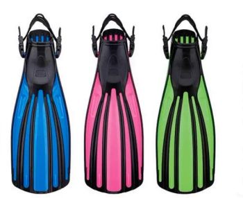 Adult Long Snorkeling Diving Swimming Fins Open Heel Color Red Usage Diving Condition New Gender Unisex Service OEM, - DONG GUAN KEITH WATER SPORTS CO., LTD. - China