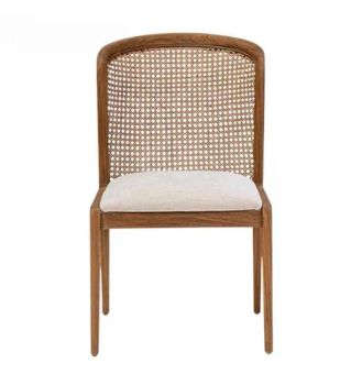 Factory Direct Selling Solid Wood Ash Wood Restaurant High Back Rattan Dining Chairs - Foshan Sawa Furniture Ltd. - China