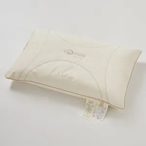 Manufacturer Bed Sleeping Pillows Fashion Nonwoven Cotton Hilton Lightweight Neck Pillow - Hangzhou Mosheng Textiles Co., Ltd. - China