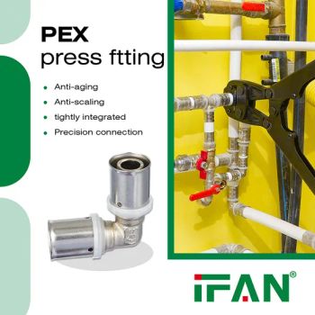 Ifan OEM ODM Pex Press Fittings 16mm Brass Press Pex Fittings - Zhejiang Ifan Piping Co., Ltd. - China