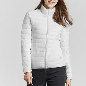 Women Lightweight Down Coat Winter Sports Polyester Down Puffer Jacket - Ningbo Z & H Foreign Trade Co., Ltd. - China