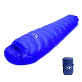 High Quality Outdoor Camping Hiking Waterproof Goose Down Mummy Sleeping Bag Gear for Cold Weather Winter - Ningbo Chanceca Import & Export Co., Ltd. - China