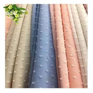 Stock 100% Polyester Chiffon Jacquard Burning Cut Flowers Chiffon Fabric for Women′ S Clothing - Shaoxing Yewang Textile Co., Ltd. - China