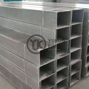 Factory Direct 100 150 300mm Customized NEMA GRP FRP Fiberglass Ladder Cable Tray - Hebei Yukuo Environmental Technology Co., Ltd. - China
