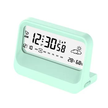 Hot Sale LCD Digital Alarm Clock High Quality Custom Multifunctional Home Office Desk Clock Temperature Display - Yiniao Animation Culture (Dongguan) Co., Ltd. - China